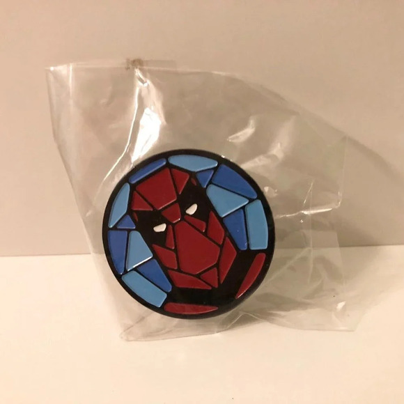 Deadpool Enamel Metal  Pin Double Rubber Backing - Picture 2 of 8